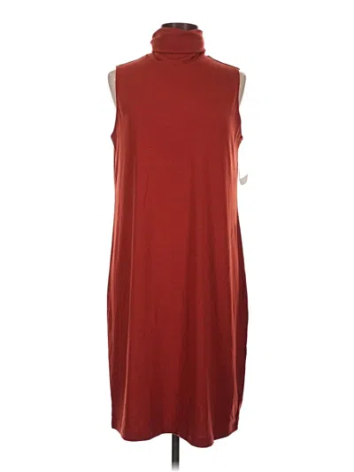 Old Navy Casual Dress In Burgundy