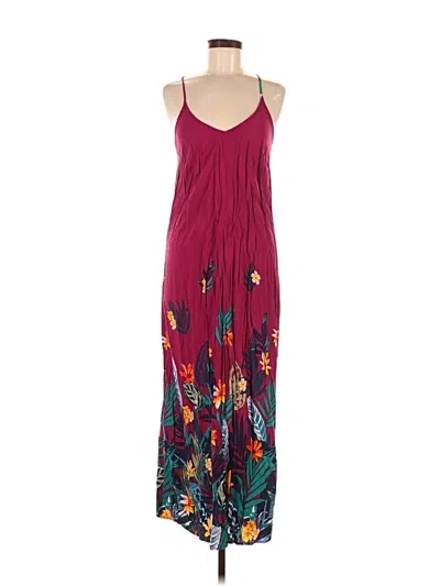 Pre-owned Old Navy Casual Dress In Burgundy