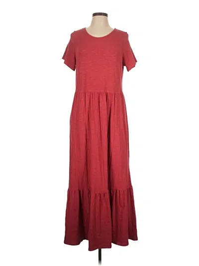 Pre-owned Old Navy Casual Dress In Burgundy