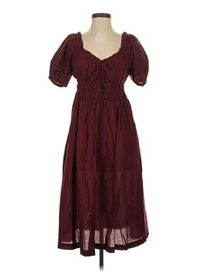 Pre-owned Old Navy Casual Dress In Burgundy
