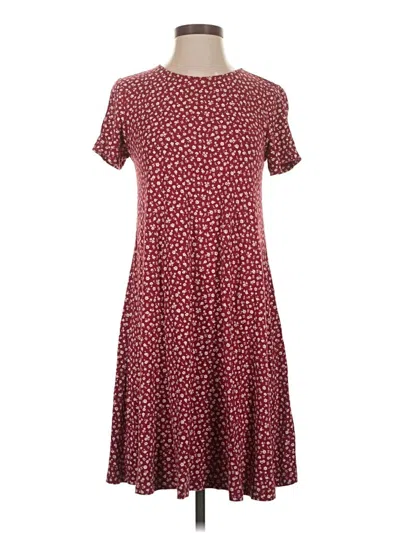 Pre-owned Old Navy Casual Dress In Burgundy