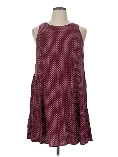 Pre-owned Old Navy Casual Dress In Burgundy
