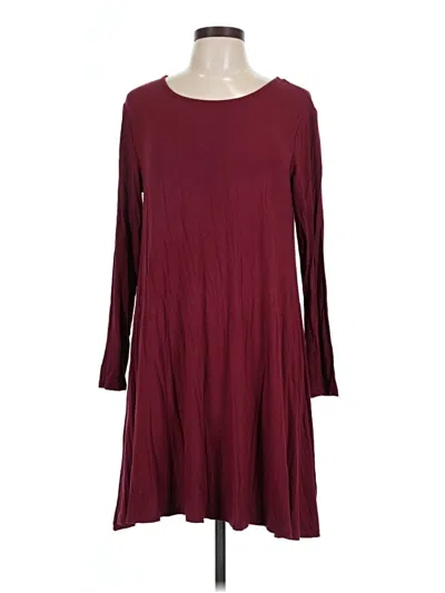 Pre-owned Old Navy Casual Dress In Burgundy