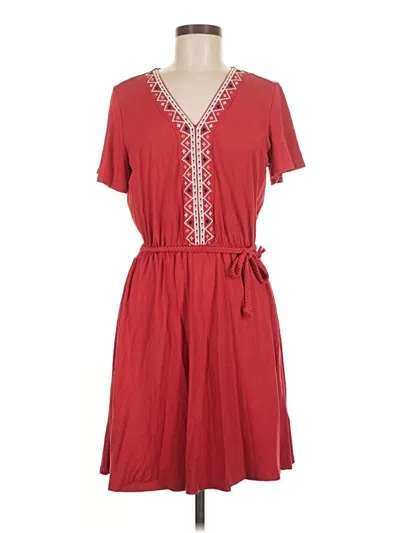 Pre-owned Old Navy Casual Dress In Burgundy