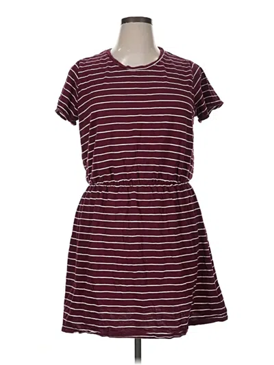 Pre-owned Old Navy Casual Dress In Burgundy