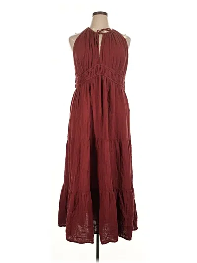 Pre-owned Old Navy Casual Dress In Burgundy