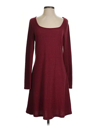 Pre-owned Old Navy Casual Dress In Burgundy