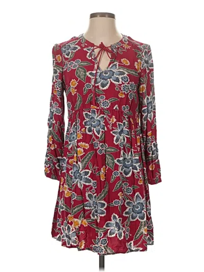 Pre-owned Old Navy Casual Dress In Burgundy
