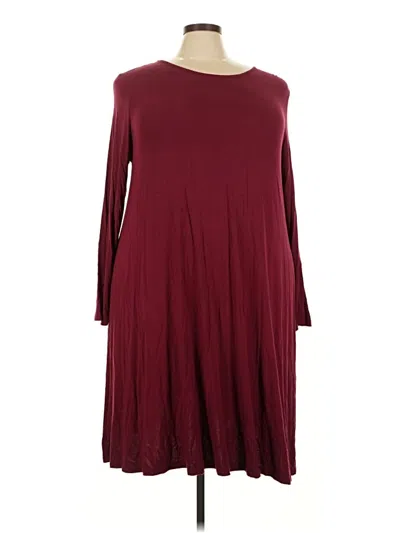 Pre-owned Old Navy Casual Dress In Burgundy