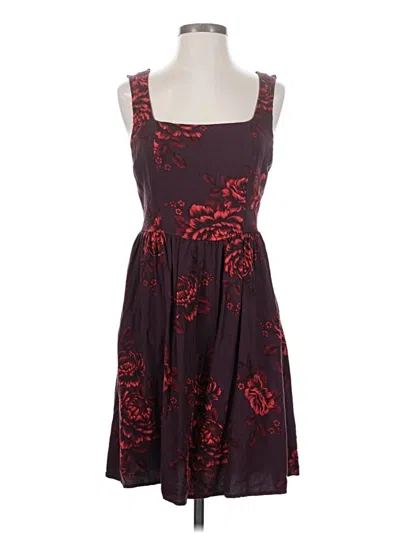 Pre-owned Old Navy Casual Dress In Burgundy