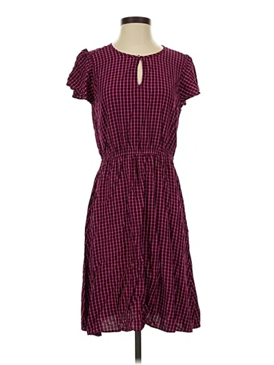 Pre-owned Old Navy Casual Dress In Burgundy