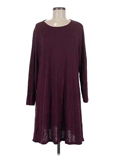 Pre-owned Old Navy Casual Dress In Burgundy