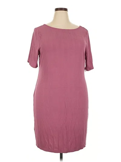 Pre-owned Old Navy Casual Dress In Burgundy
