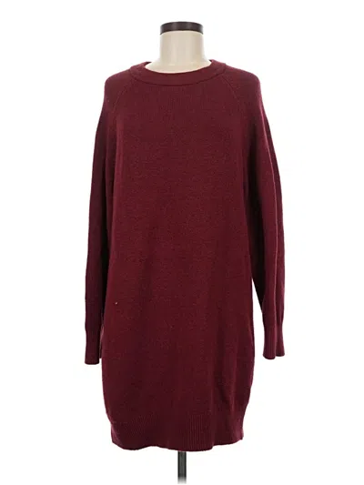 Pre-owned Old Navy Casual Dress In Burgundy