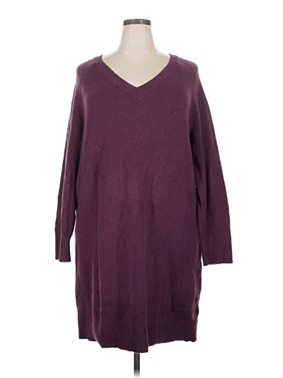 Pre-owned Old Navy Casual Dress In Burgundy
