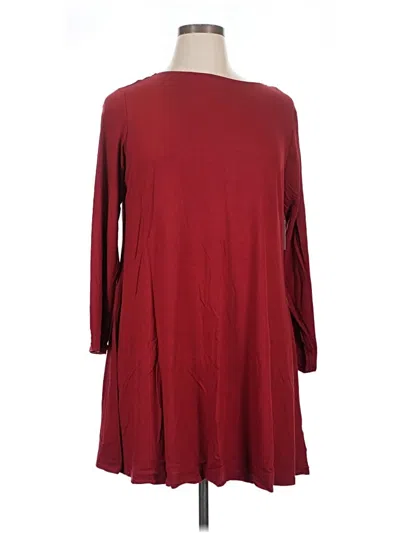 Old Navy Casual Dress In Burgundy