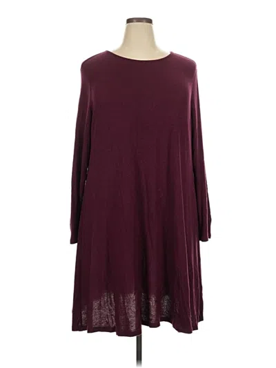 Pre-owned Old Navy Casual Dress In Burgundy