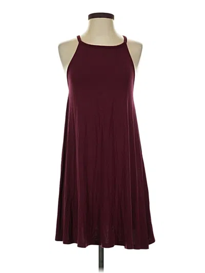 Pre-owned Old Navy Casual Dress In Burgundy