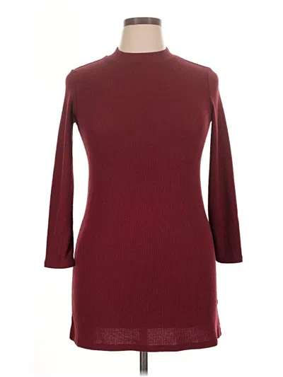 Pre-owned Old Navy Casual Dress In Burgundy