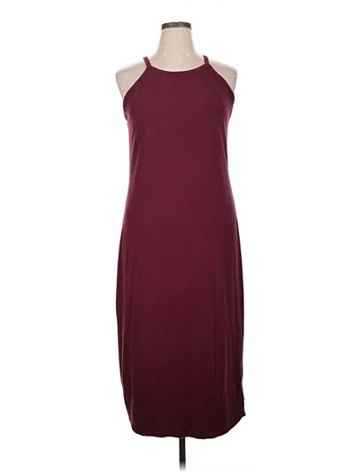 Pre-owned Old Navy Casual Dress In Burgundy