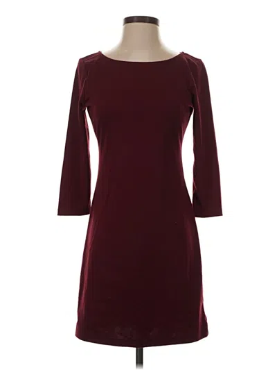 Pre-owned Old Navy Casual Dress In Burgundy