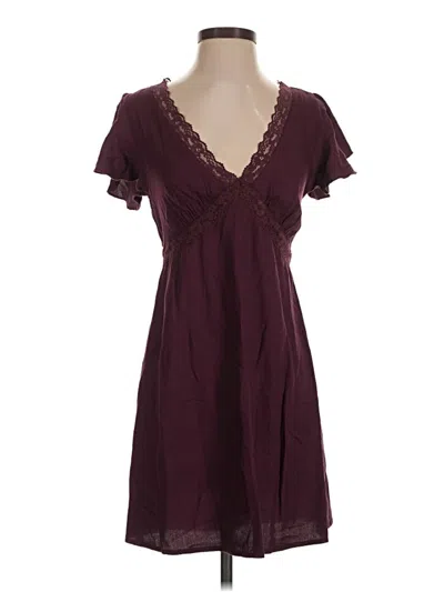 Pre-owned Old Navy Casual Dress In Burgundy
