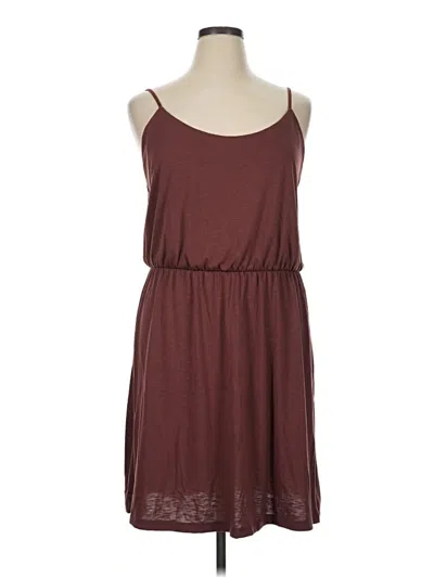 Pre-owned Old Navy Casual Dress In Burgundy