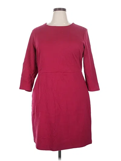 Pre-owned Old Navy Casual Dress In Burgundy