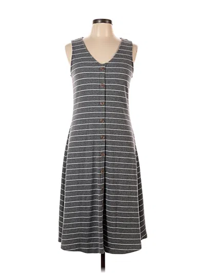 Pre-owned Old Navy Casual Dress In Gray