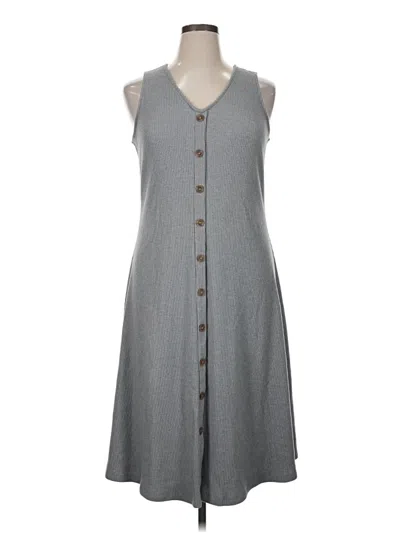 Pre-owned Old Navy Casual Dress In Gray
