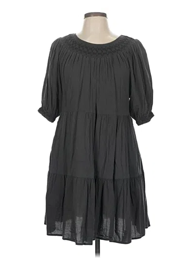 Pre-owned Old Navy Casual Dress In Gray