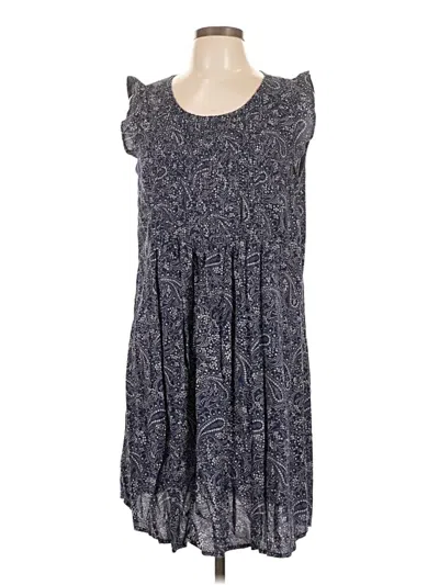 Pre-owned Old Navy Casual Dress In Gray