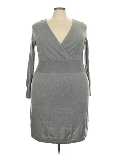 Pre-owned Old Navy Casual Dress In Gray