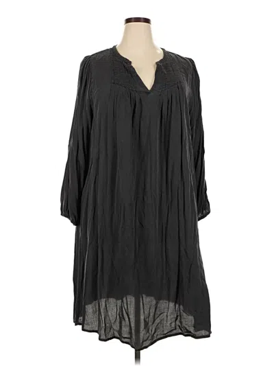 Pre-owned Old Navy Casual Dress In Gray