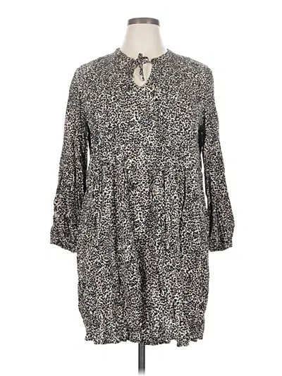 Pre-owned Old Navy Casual Dress In Gray