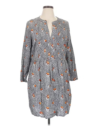 Old Navy Casual Dress In Gray