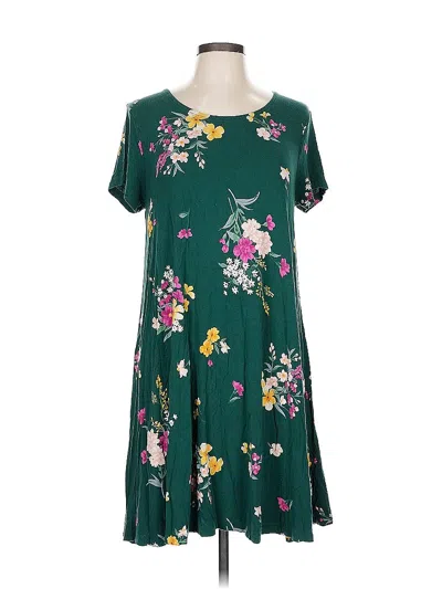 Pre-owned Old Navy Casual Dress In Green