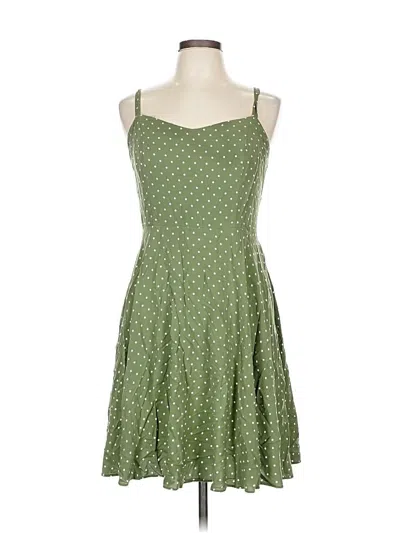 Pre-owned Old Navy Casual Dress In Green