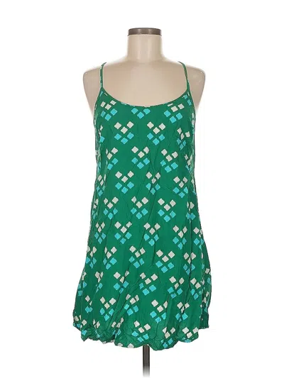 Pre-owned Old Navy Casual Dress In Green