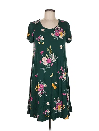Pre-owned Old Navy Casual Dress In Green