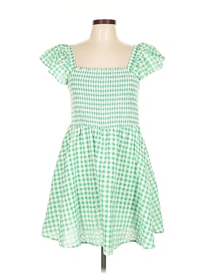 Pre-owned Old Navy Casual Dress In Green