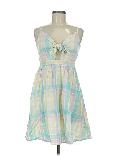Pre-owned Old Navy Casual Dress In Green