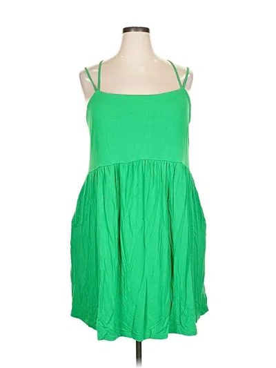 Pre-owned Old Navy Casual Dress In Green