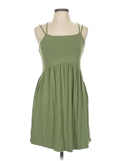 Pre-owned Old Navy Casual Dress In Green
