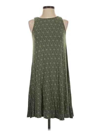 Pre-owned Old Navy Casual Dress In Green