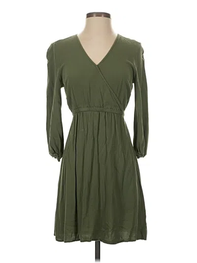 Pre-owned Old Navy Casual Dress In Green