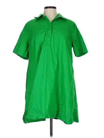 Pre-owned Old Navy Casual Dress In Green