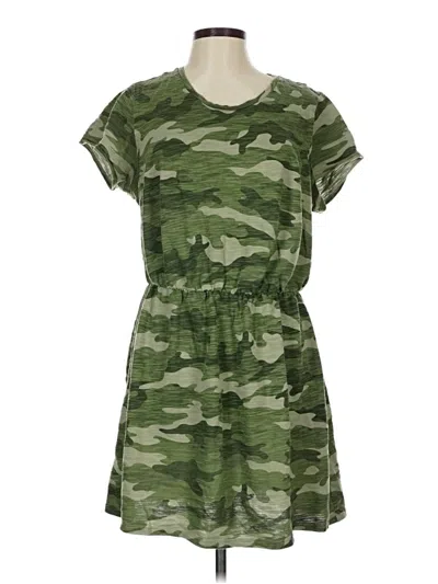 Pre-owned Old Navy Casual Dress In Green