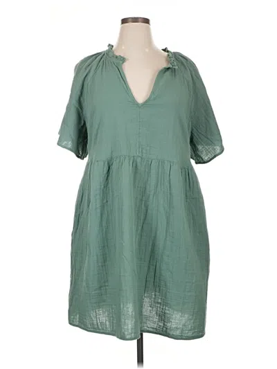 Old Navy Casual Dress In Green