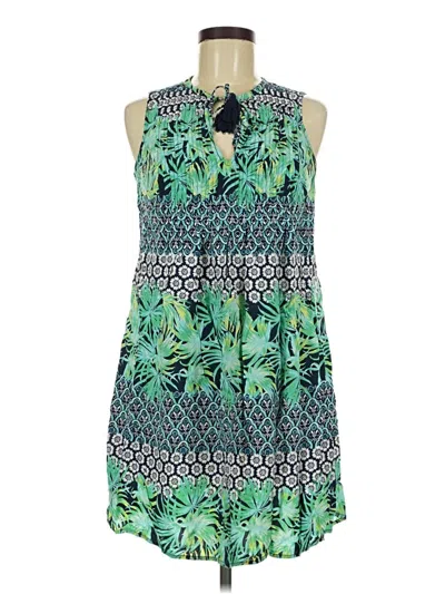Pre-owned Old Navy Casual Dress In Green